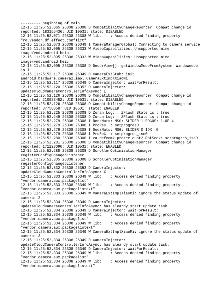 Log Cat 1765765551991 | PDF | Software Engineering | Computer Programming