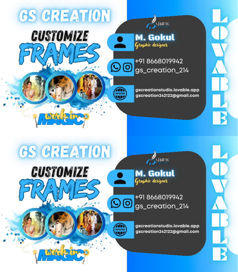 Custom Graphic Design Frames Services | PDF