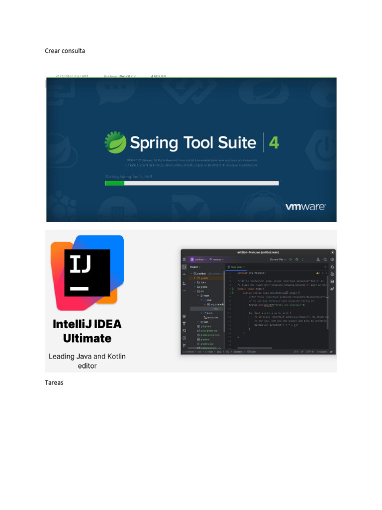 Guía para Crear un Proyecto Spring Boot | PDF | Desarrollo web ...