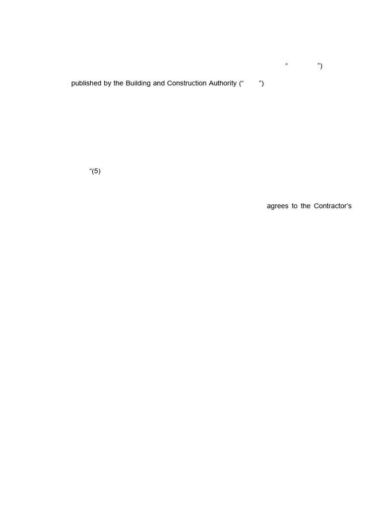 PSSCOC Construction Contract Conditions | PDF