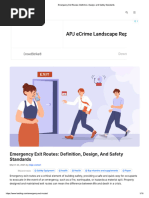 Access and Egress Safety Guidelines | PDF | Personal Protective ...