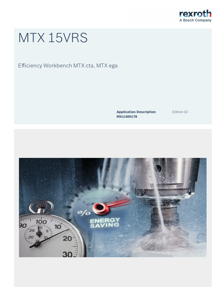 R911400178 - MTX 15VRS Efficiency Workbench MTX Cta, MTX Ega | PDF ...