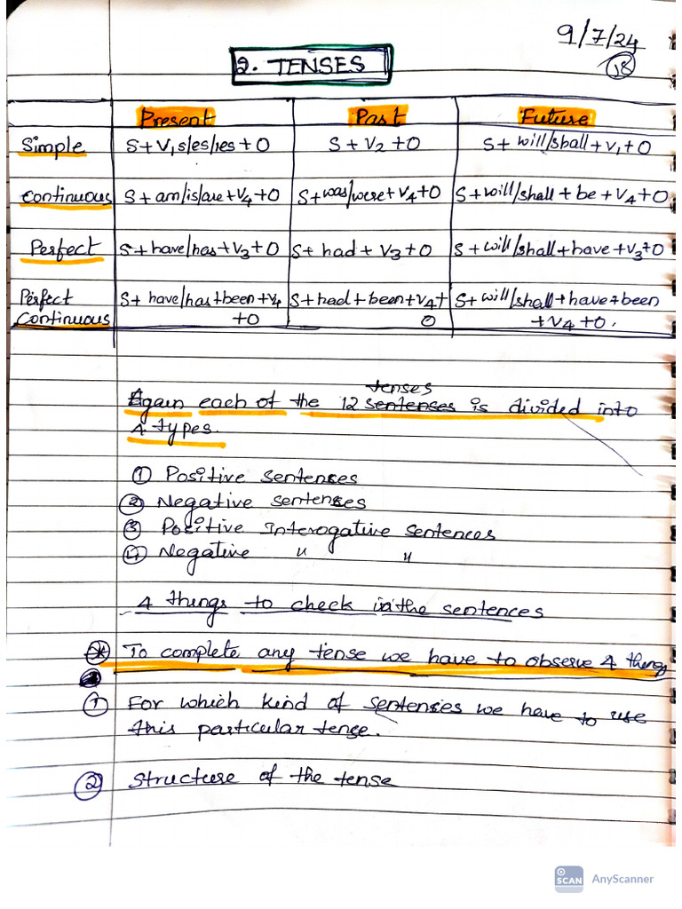 Class Notes PDF Complete Topic | PDF