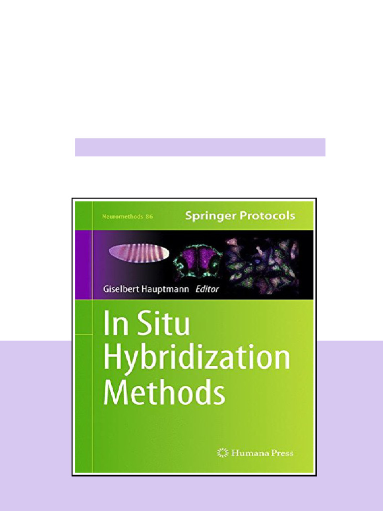 In Situ Hybridization Methods 1st Edition Giselbert Hauptmann Eds full ...