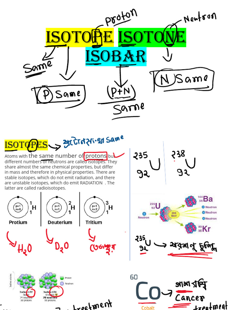 8 Isotop Isoton Isobar | PDF