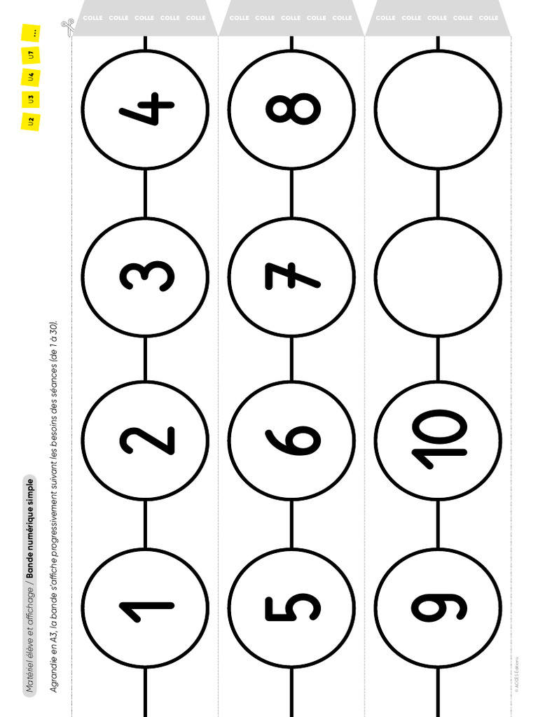 Bande numérique simple pour élèves | PDF