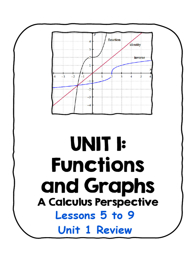 Unit - 1 - Notes and HW - Student - Lessons 5 To 9 and Review | PDF ...