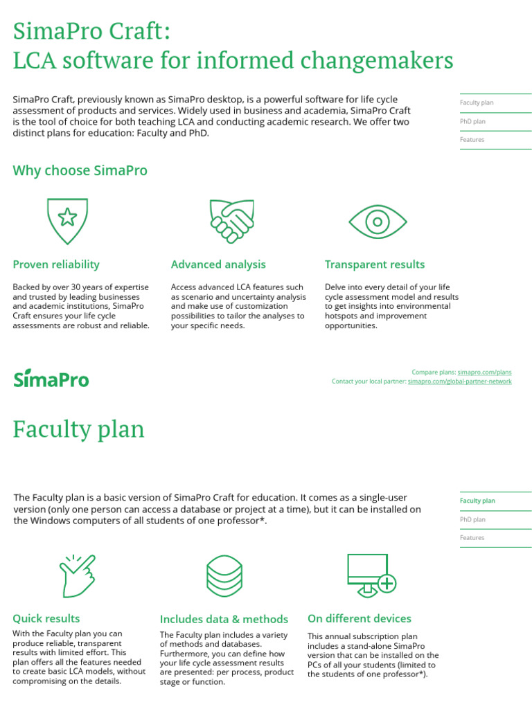 SimaPro Craft For Education | PDF | Life Cycle Assessment | Computing