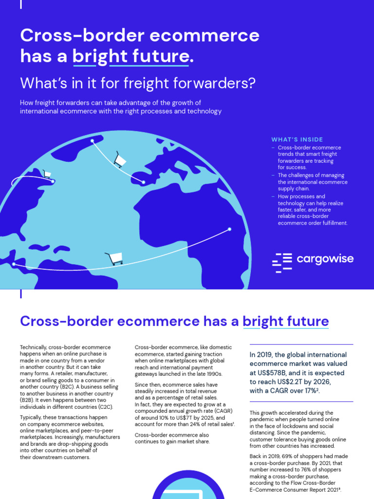 Future of Cross-Border Ecommerce for Freight Forwarders | PDF | E ...