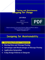 Designing For Change: Software Testing and Maintenance