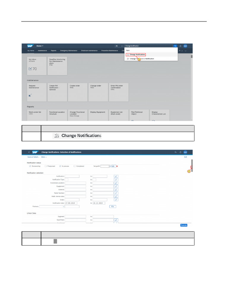 Convert Notification to Work Order Guide | PDF | Graphical User Interfaces