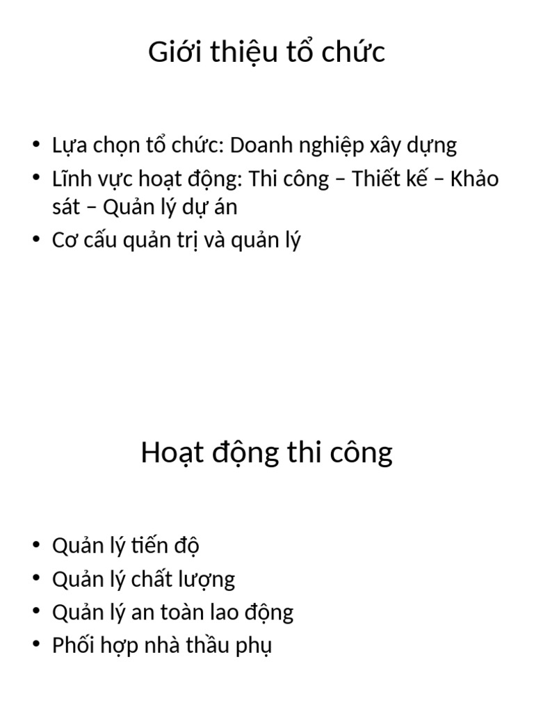 Papoi Doanh Nghiep Xay Dung | PDF
