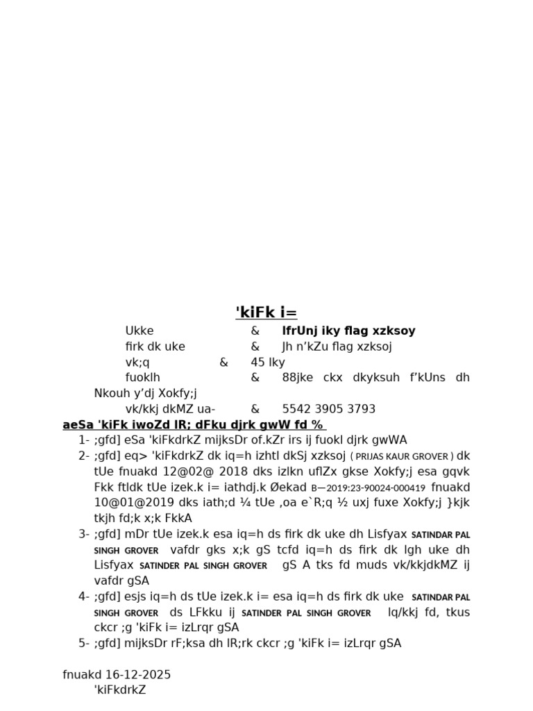 'kiFk i= Document Overview and Details | PDF