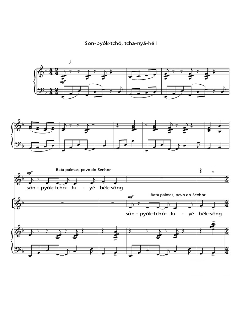 Clap Praise | PDF | Vocal Music