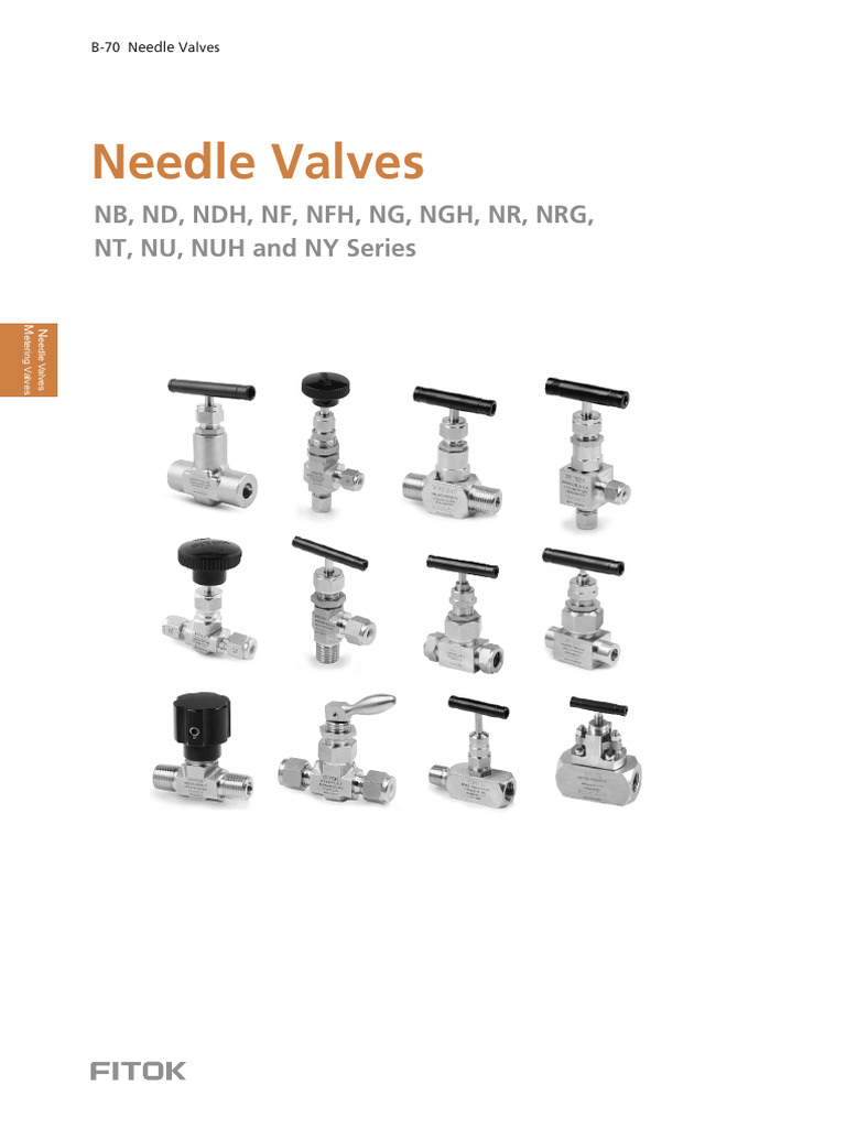 Needle Valves en | PDF | Valve | Stainless Steel