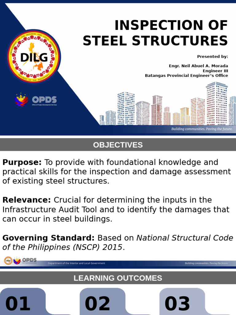 Steel Structure Inspection Guide | PDF | Buckling | Structural Steel