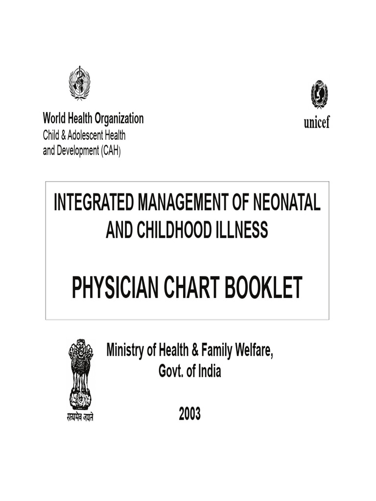 Final_Physician_chart_booklet | PDF | Diarrhea | Malaria