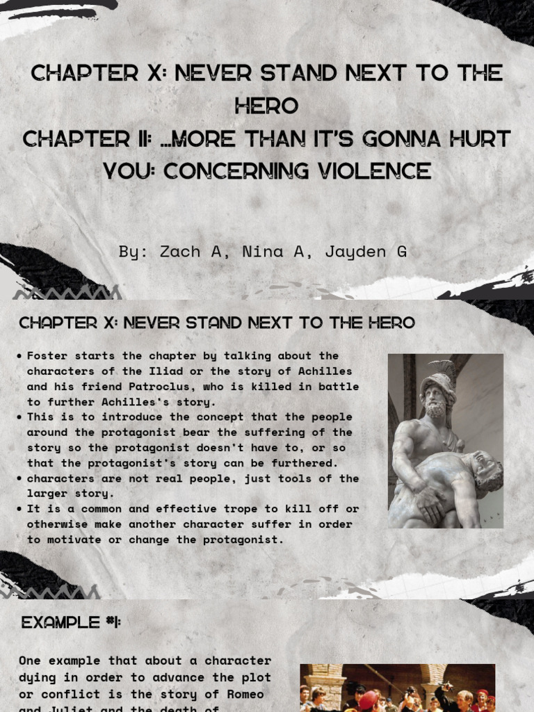 Violence Pattern Presentation | PDF | Spider Man | Hero