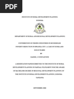 Download CONTRIBUTION OF FISHING INDUSTRIES IN HOUSEHOLDS  POVERTY REDUCTION IN MWANZA CITY A CASE OF IGOMA AND  IGOGO WARDS   by Constantine Kasese SN96774088 doc pdf