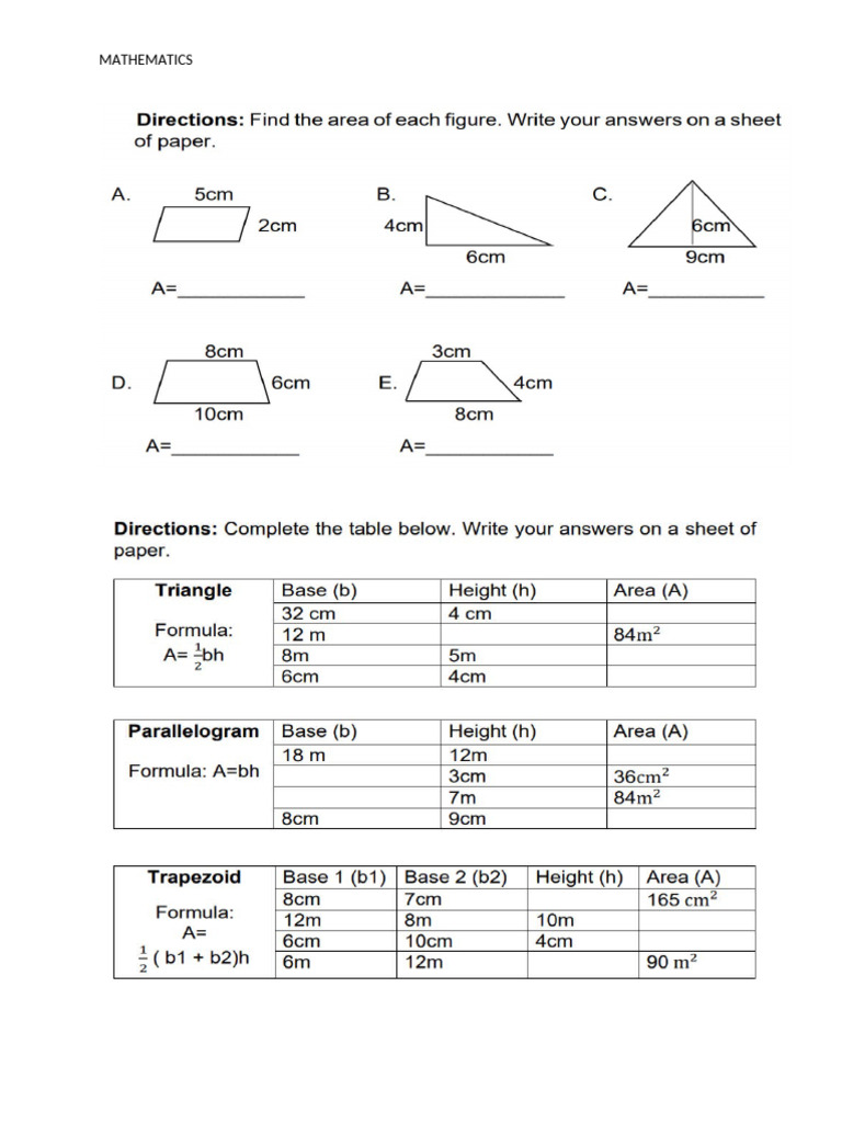 Math Module | PDF
