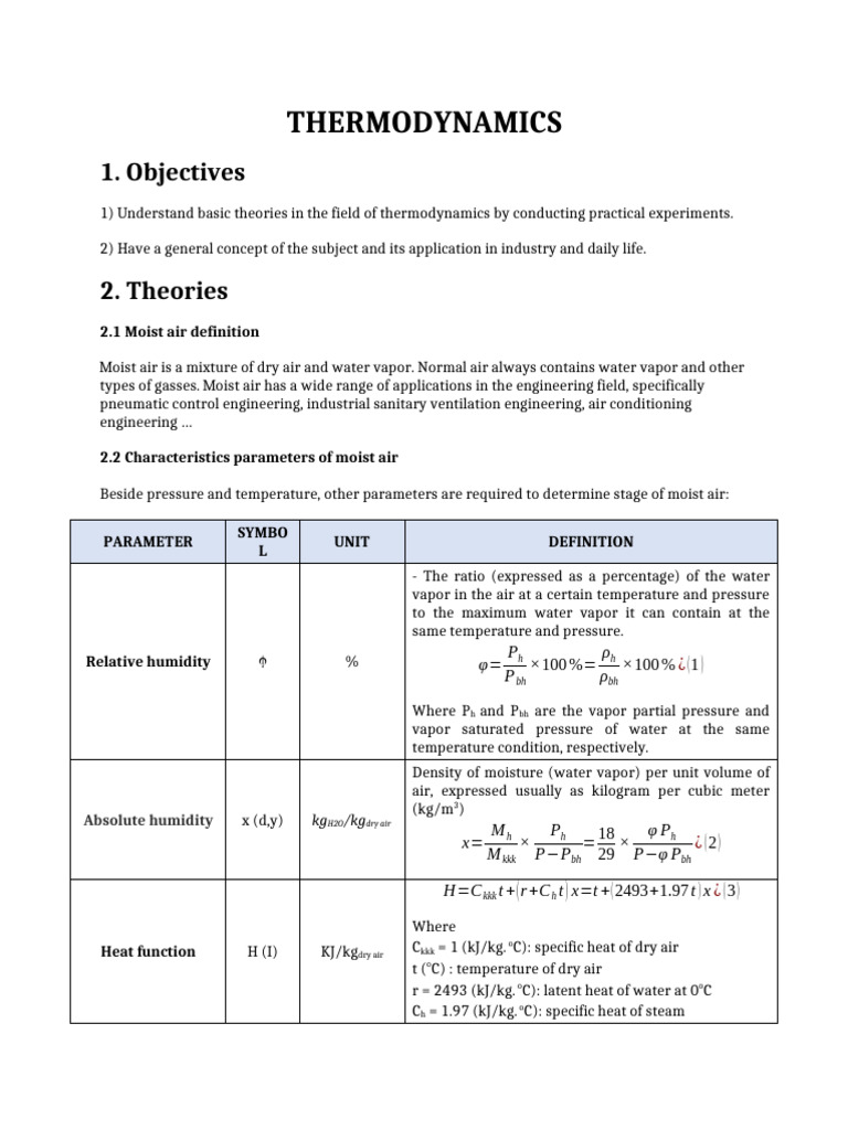 Thermodynamics | PDF