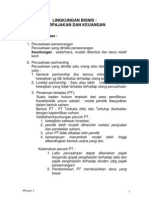 Lingkungan Bisnis Perpajakan Dan Keuangan