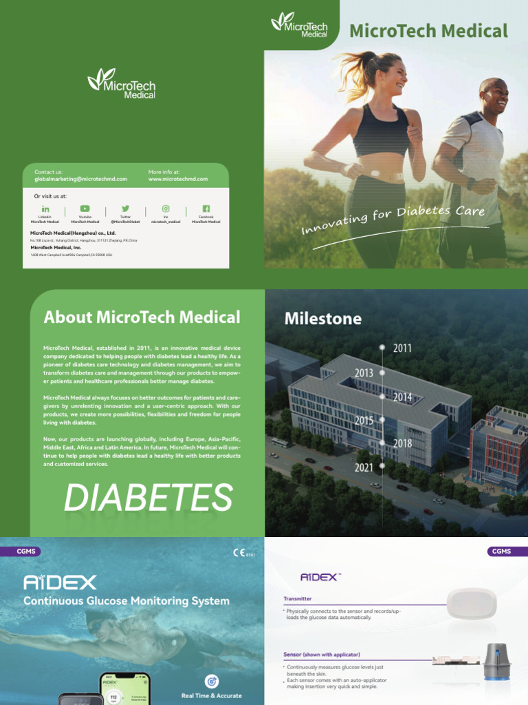 MicroTech Medical: Diabetes Care Innovations | PDF | Disorders Of ...