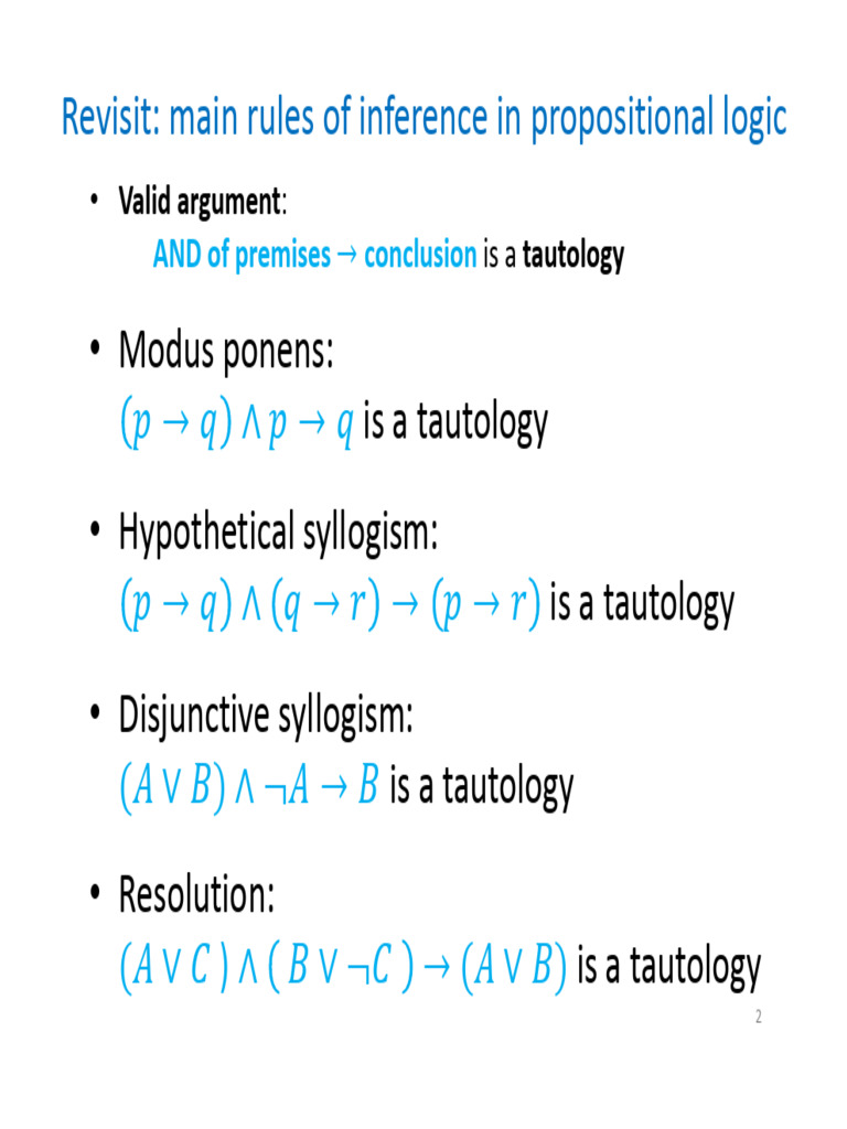 AIT Unit-3. | PDF | Metalogic | Logic