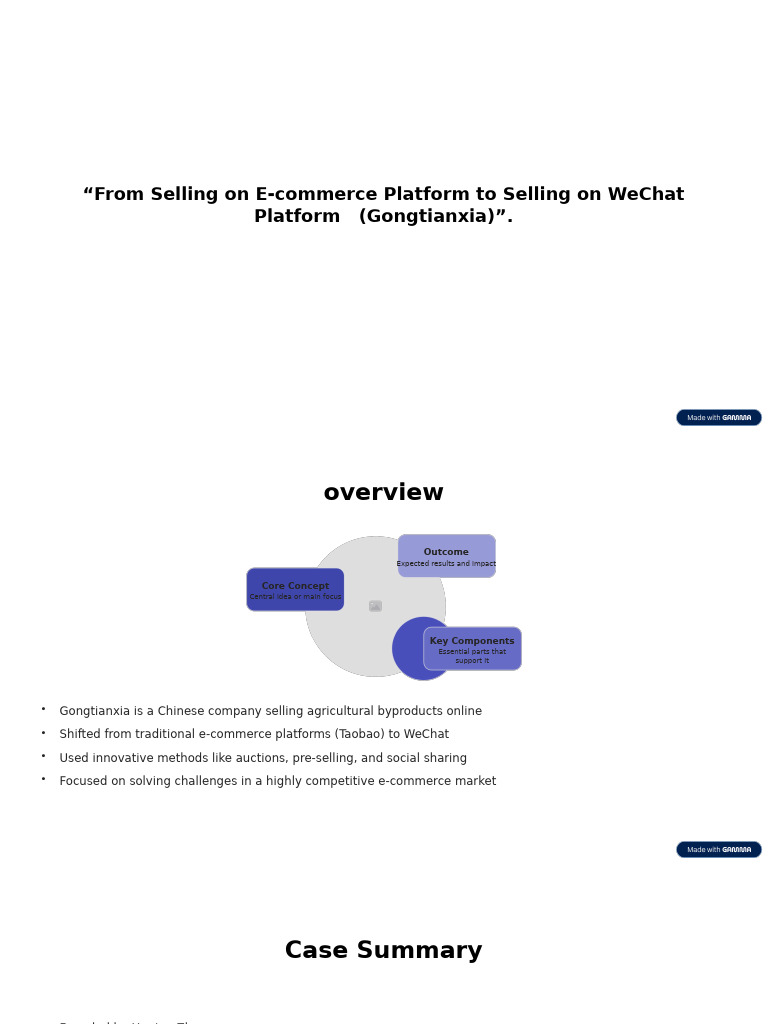 WeChat E-commerce Strategies for Agriculture | PDF | E Commerce | Logistics