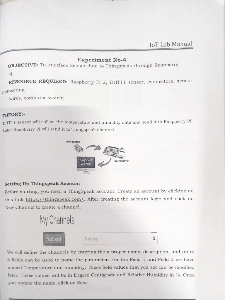 Iot Lab Exp 4-8 Manual | PDF