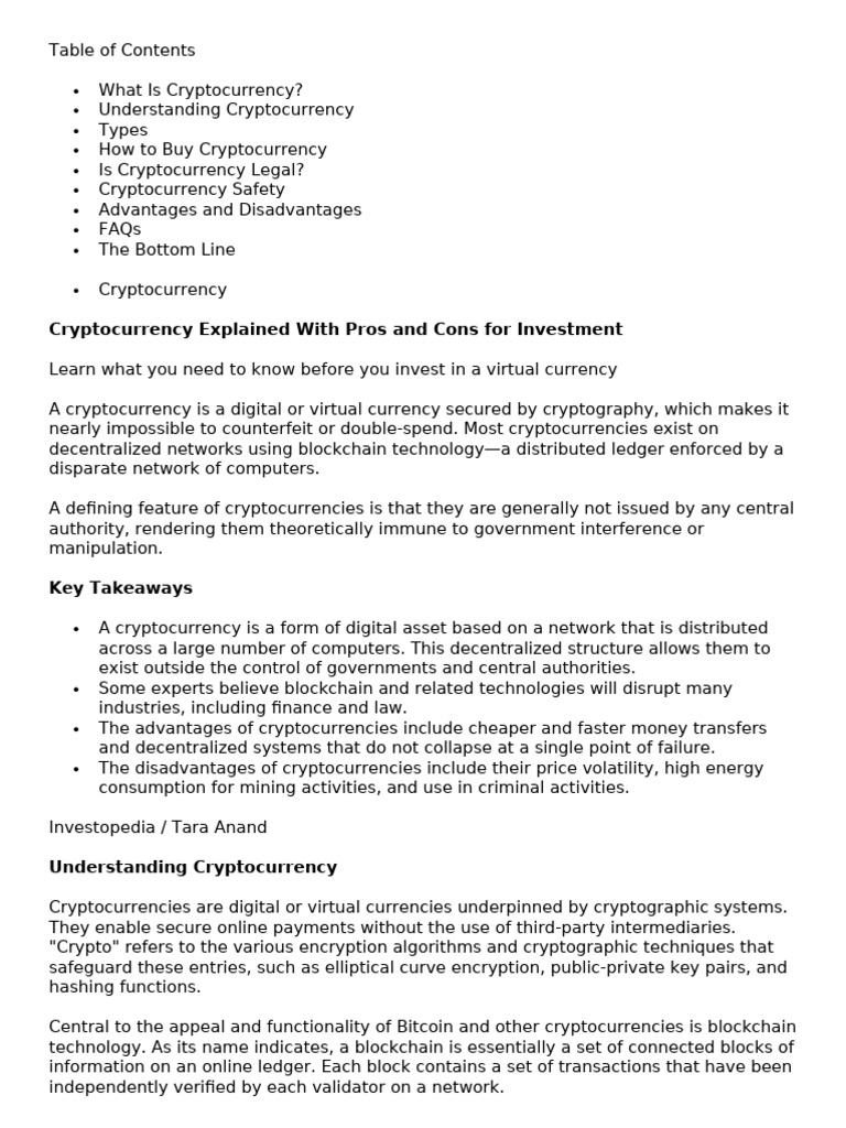 Crypto Currency | PDF | Cryptocurrency | Bitcoin