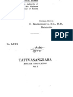 The Tattvasangraha of Shantaraksita v01