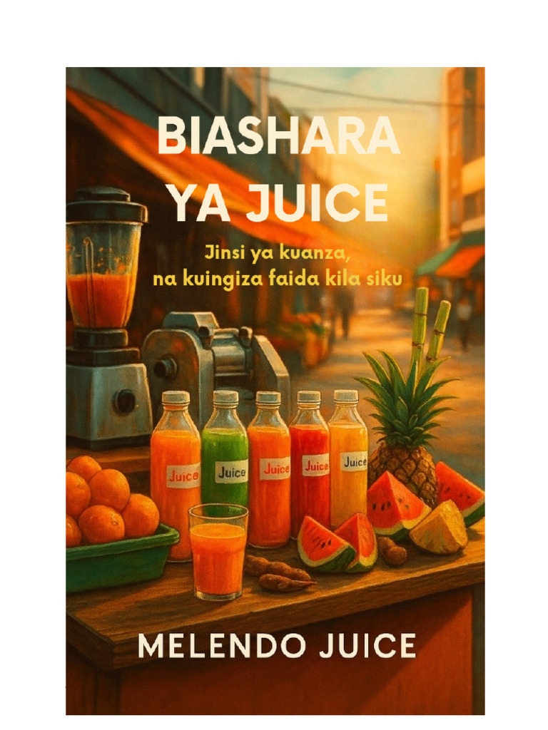 Biashara Ya Juice, (Melendo Juice) | PDF