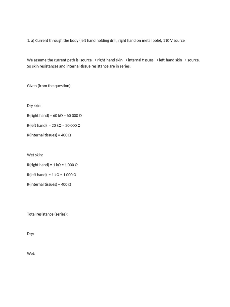 Electric Shock Risks and Safety Guidelines | PDF | Insulator ...
