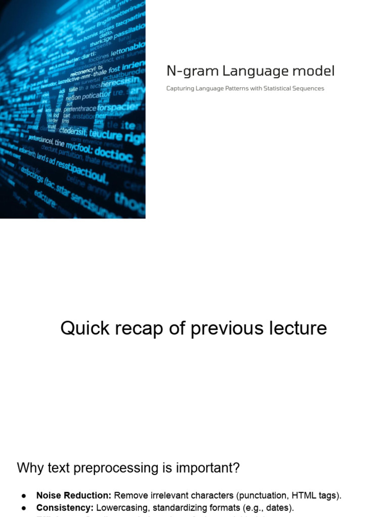 N-gram Language Model Overview | PDF | Applied Mathematics