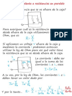 Resistencias en Paralelo y Su Equivalente