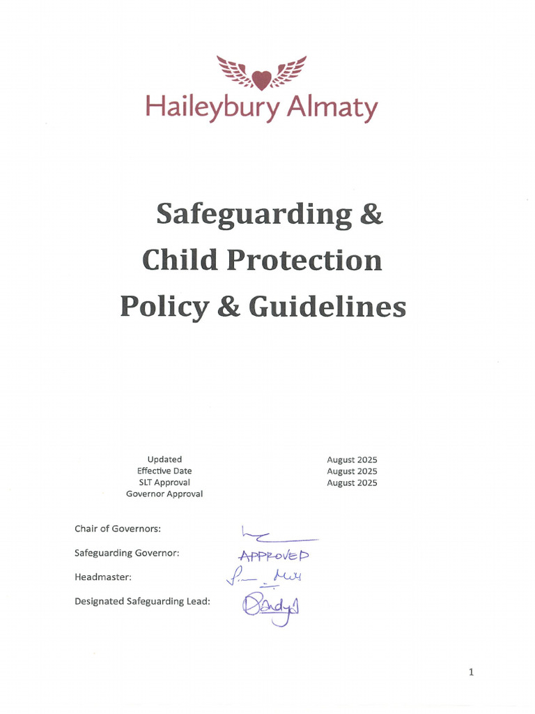 Safeguarding & Child Protection Policy & Guidelines | PDF