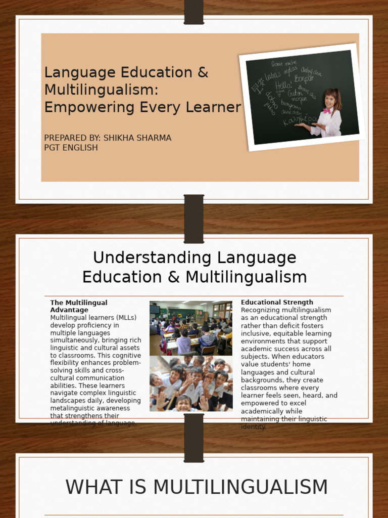 Multilingualism in Education: Benefits & Strategies | PDF ...