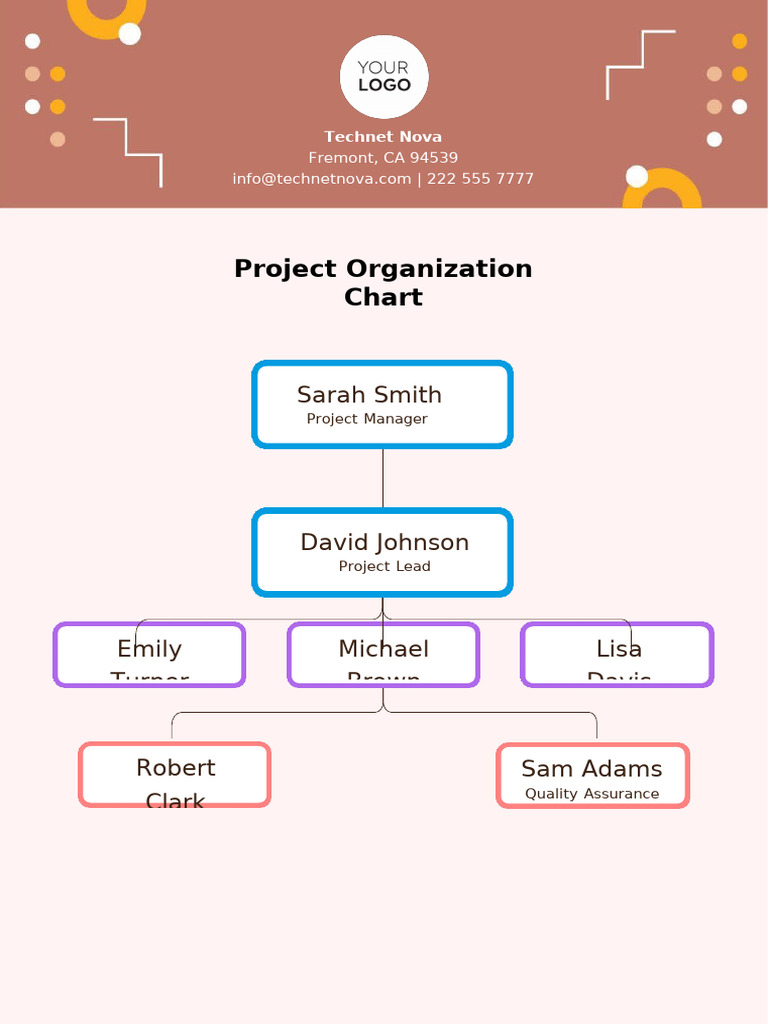 Technet Nova Project Organization Chart | PDF