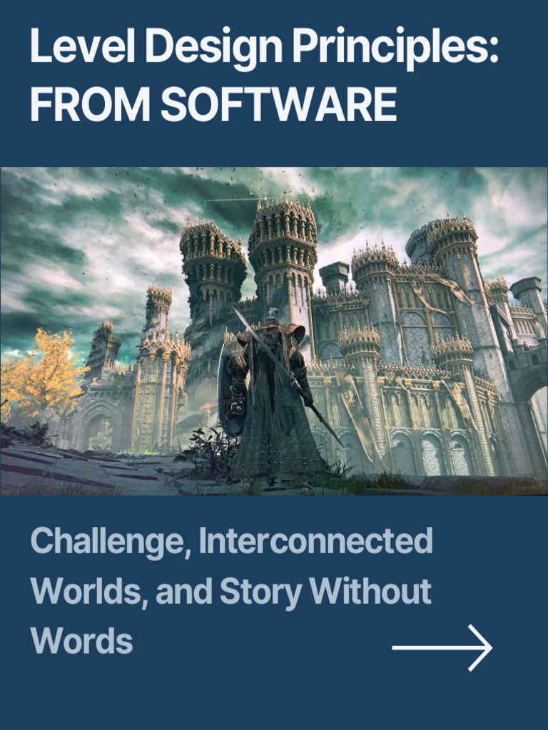 FromSoft Level Design Principles Explained | PDF