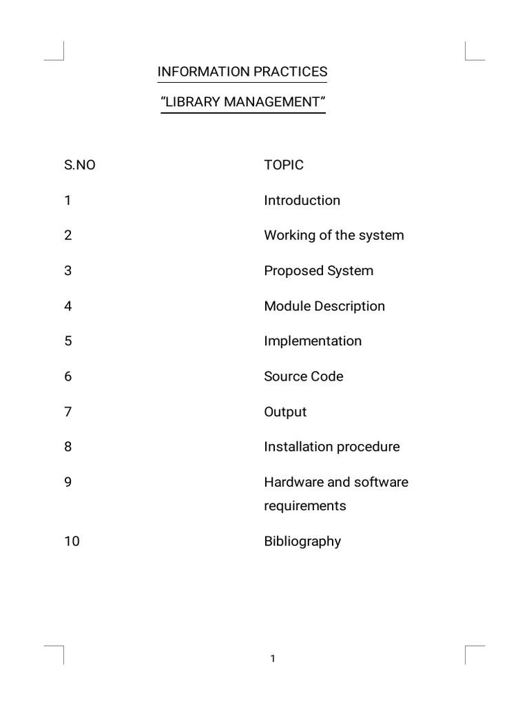 Library Management System Overview | PDF