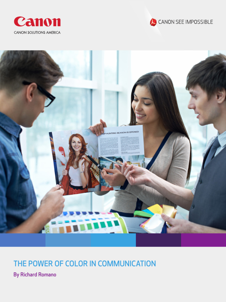 Power of Color Communication White Paper | PDF | Gross Margin | Graphic ...