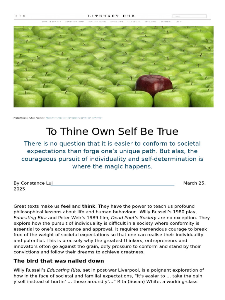 Conversation Essay Example | PDF