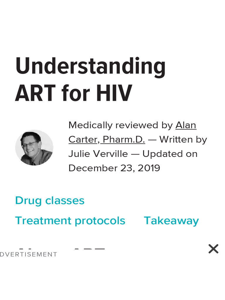 Understanding Antiretroviral Therapy for HIV | PDF | Management Of Hiv ...