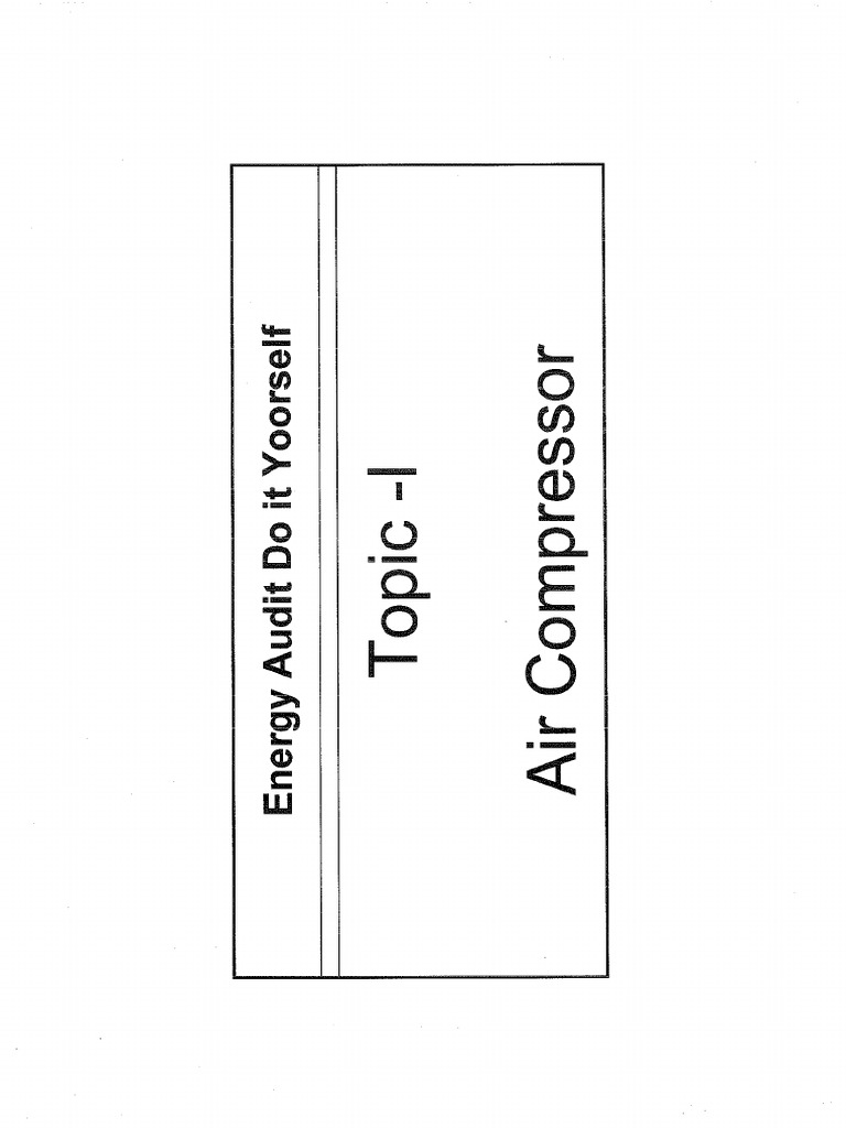 Air Compressor | PDF