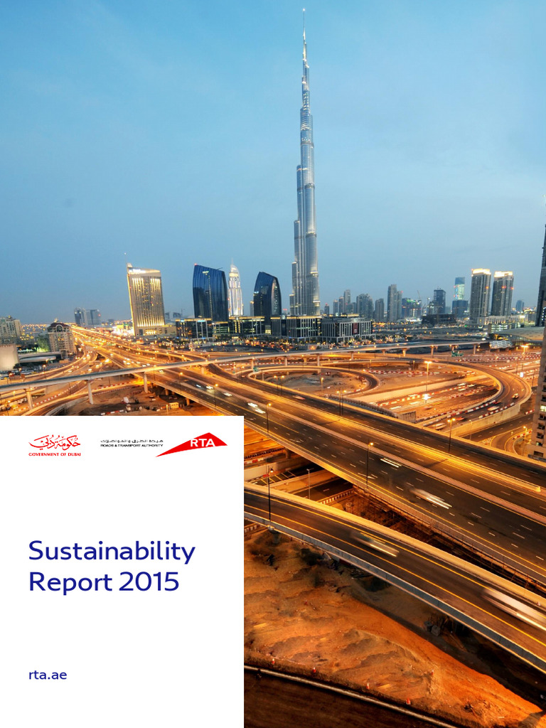 RTA Sustainability Report 2015 | PDF | Sustainability | Transport