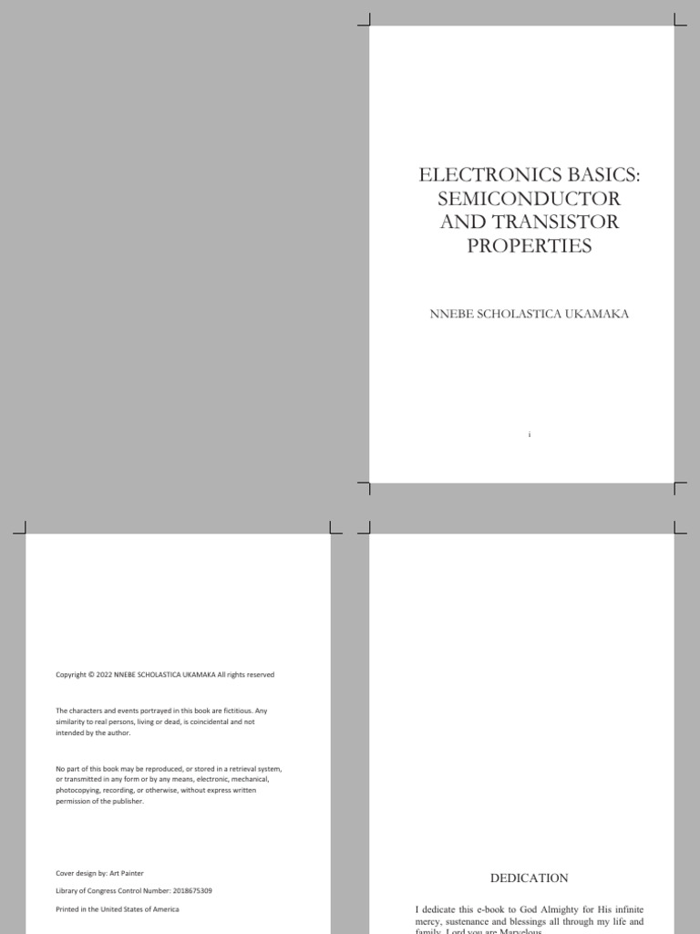 Semiconductor and Transistor Basics | PDF | Bipolar Junction Transistor ...