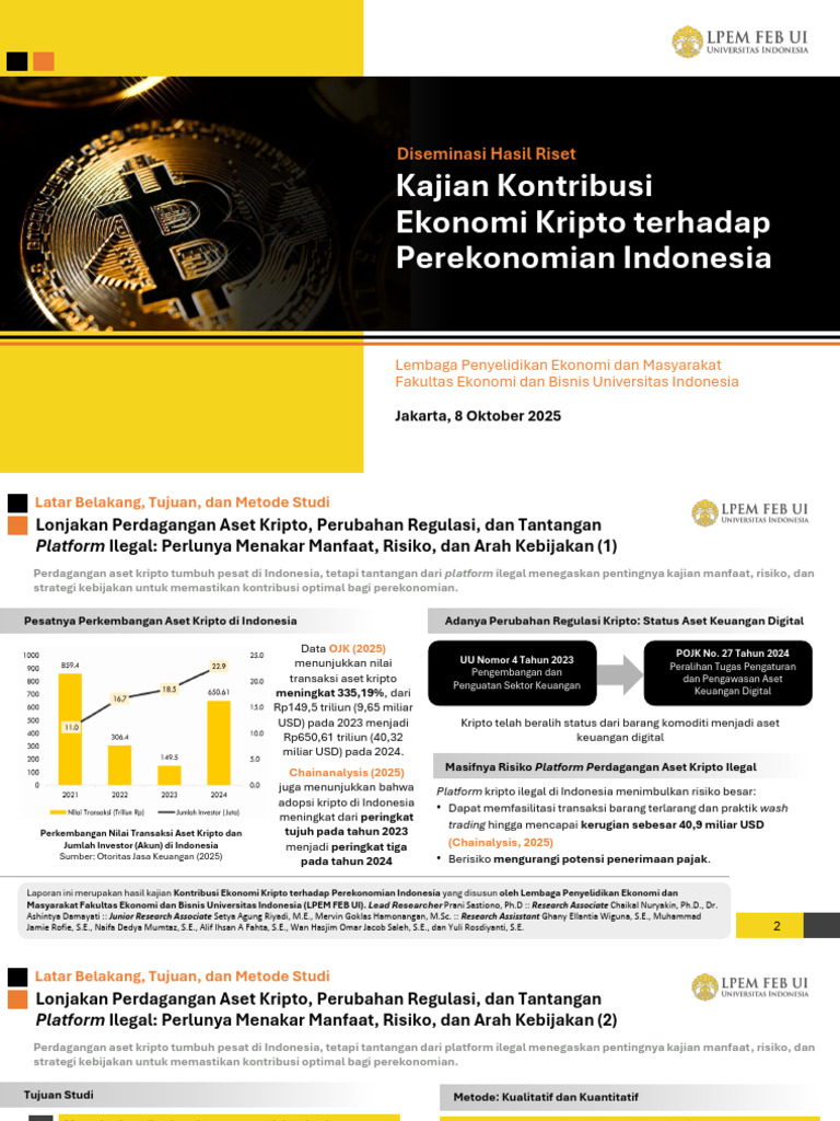 Kontribusi Ekonomi Kripto Terhadap Perekonomian Indonesia 1762342631 | PDF