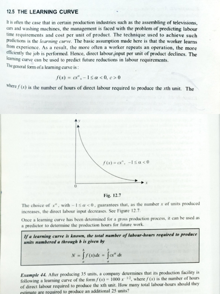 Learning Curve | PDF