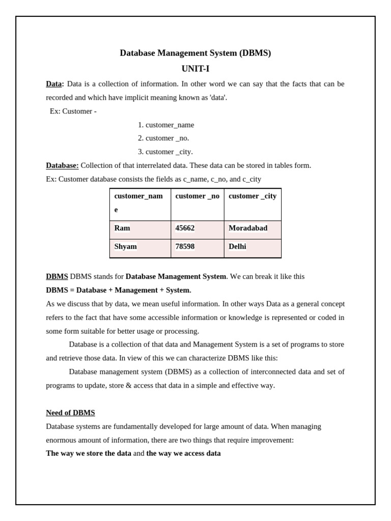 Understanding Database Management Systems | PDF | Databases | Data Model